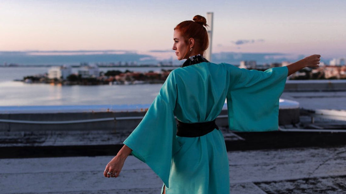 THE LONG KIMONO: A BLEND OF TRADITION AND TREND