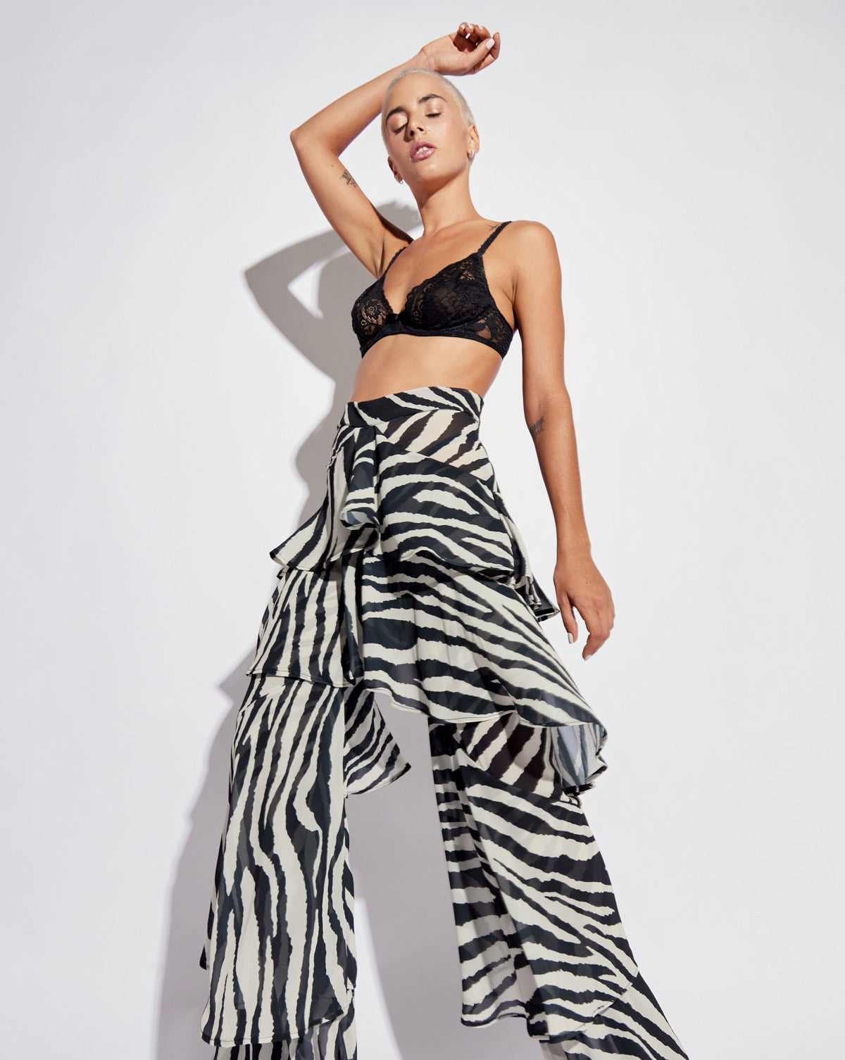 ZEBRA PRINTED PANTS