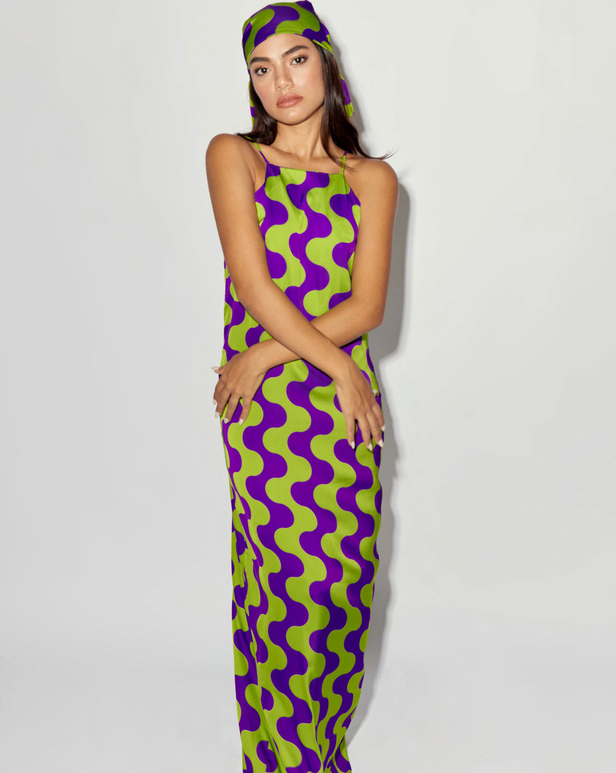 HALTER NECK MAXI DRESS