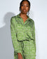 GREEN SATIN SHIRT