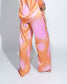 PINK TIE DYE PRINTED PANTS