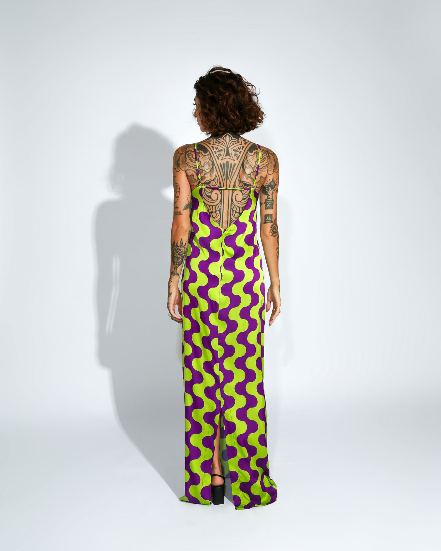 HALTER NECK MAXI DRESS