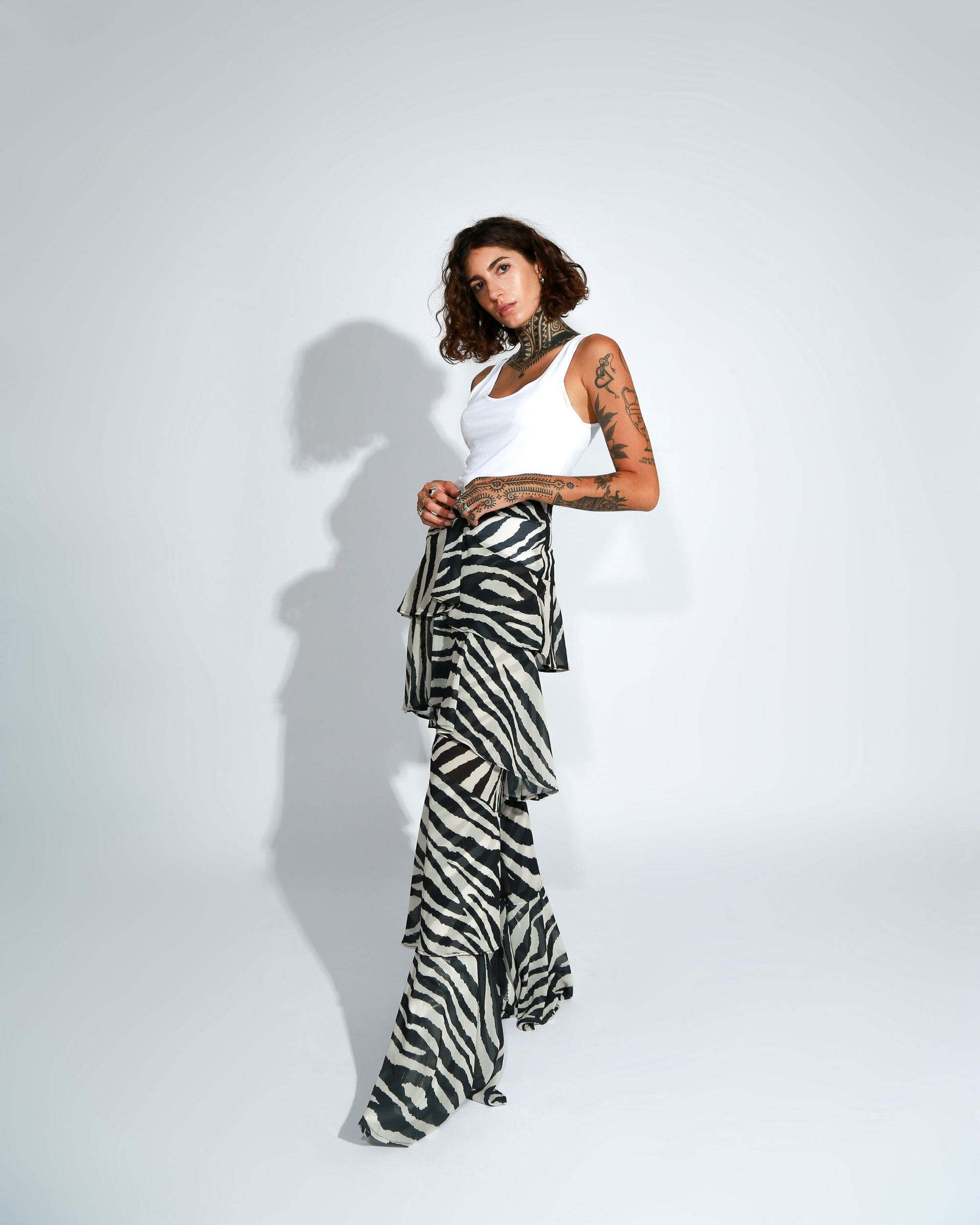 ZEBRA PRINTED PANTS